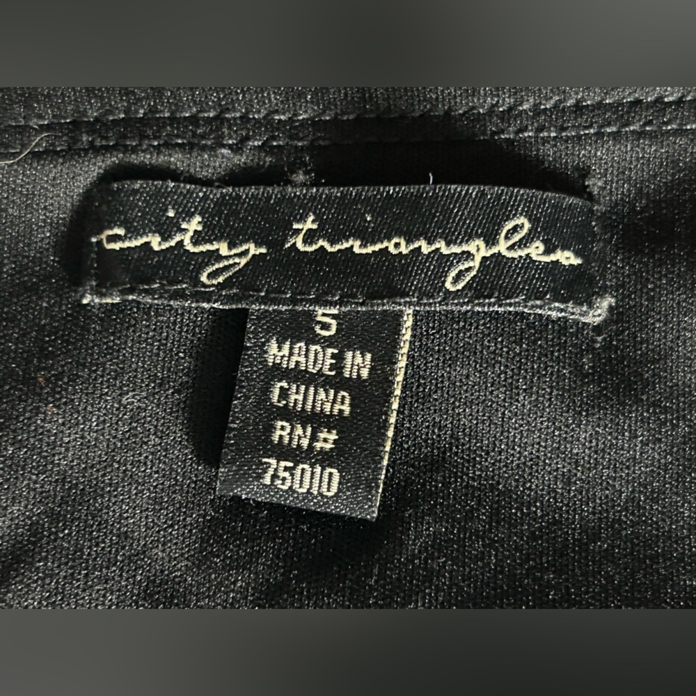 City Triangles Short Prom Dress - 5 - Black - Used - Picture 3 of 3